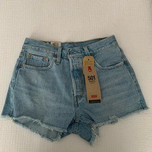 LEVI 501 DENIM SHORTS